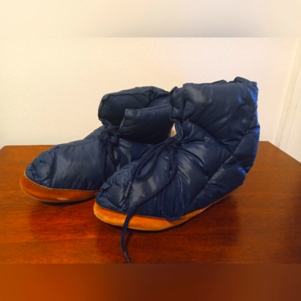 Vintage '80s '90s Eddie Bauer down slipper boots